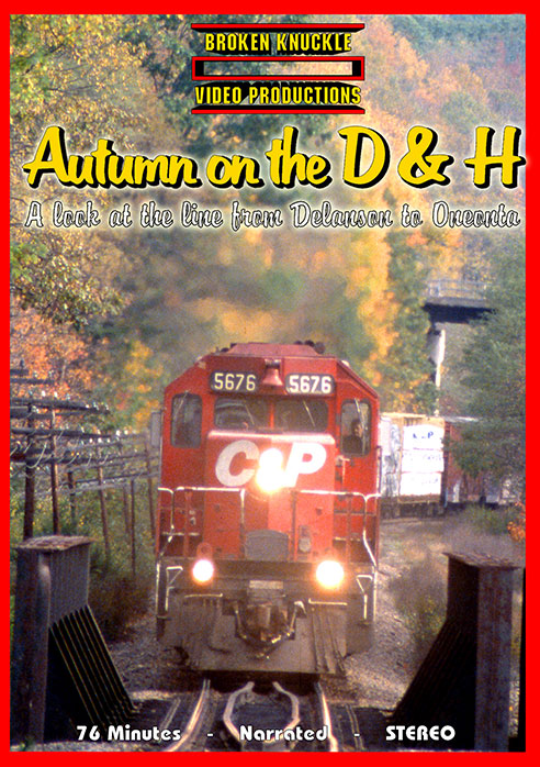 Autumn on the Delaware and Hudson DVD