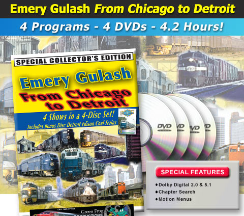 Emery Gulash From Chicago to Detroit 4 Shows 4 Discs DVD