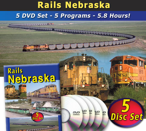 Rails Nebraska - 5 Programs - 5 Disc Set! DVD