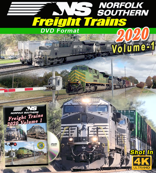 Norfolk Southern Freight Trains 2000 Volume 1 DVD