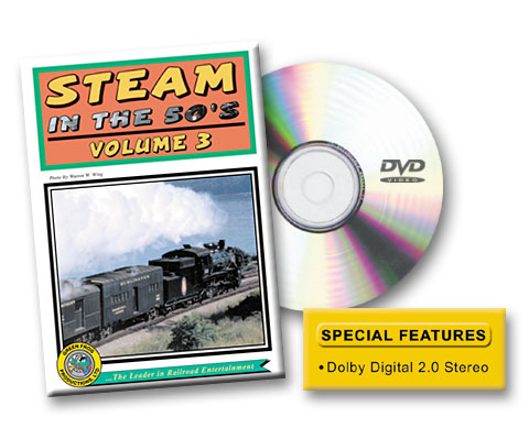 Steam in the 50s Volume 3 DVD