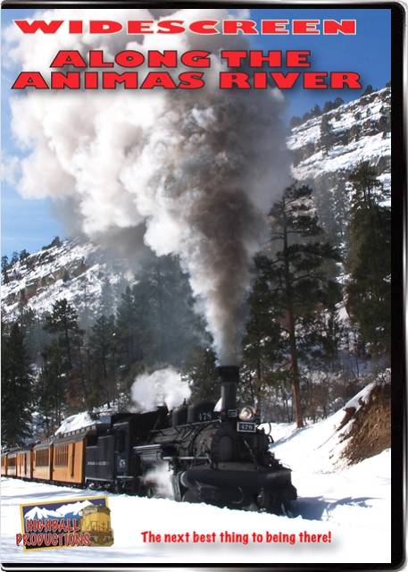 Along the Animas River - Action on the Durango & Silverton
