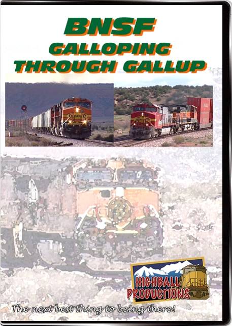 BNSF Galloping Through Gallup