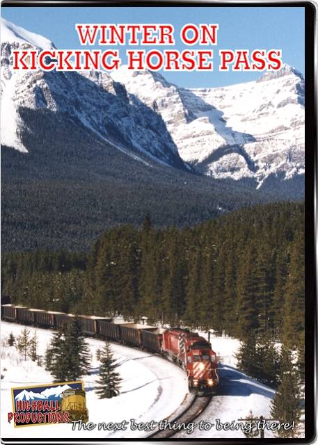 Winter on Kicking Horse Pass - Canadian Pacific